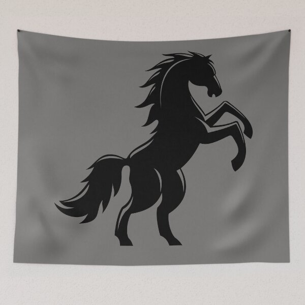 Item preview, Prancing Black Horse designed and sold by chark70.