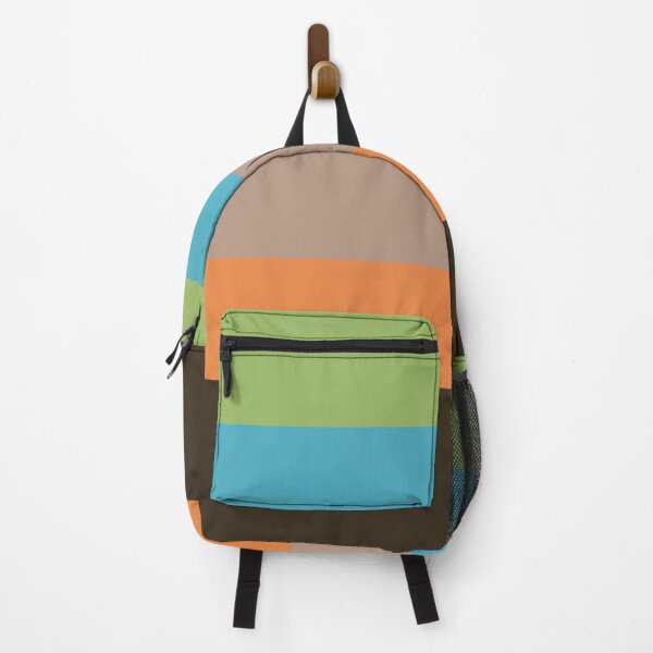 Item preview, Retro color stripes, 1910's retro colors designed and sold by Sasas Design.