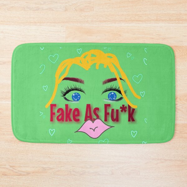 Item preview, FAKE AS FU*K. designed and sold by Irena Vovk Rothschild's ONLINE SHOP.