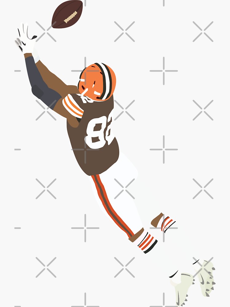 Nick Chubb 1000 Yards Sticker for Sale by Amy Snively