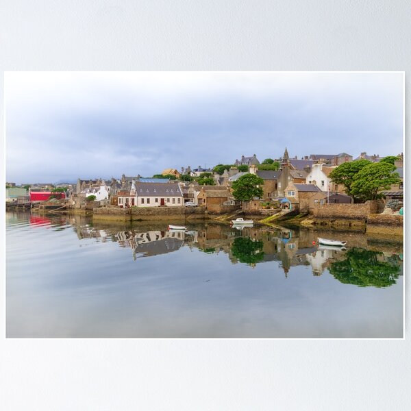 Item preview, Stromness Reflections West Mainland Orkney Scotland. designed and sold by PhotosEcosse.