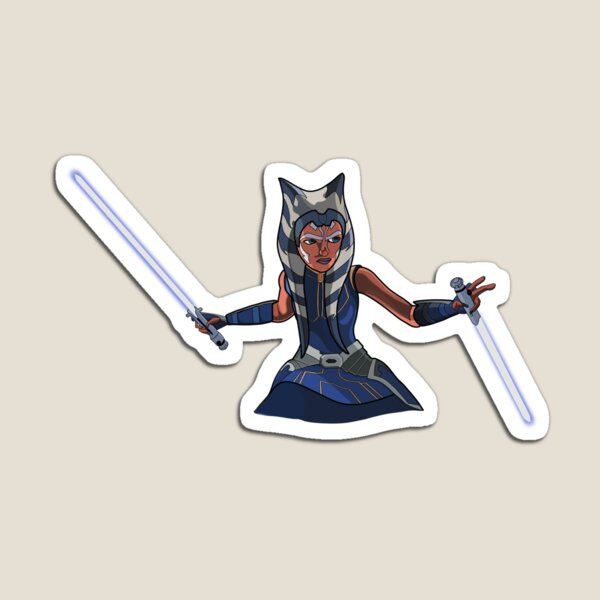 Vista previa del artículo con la obra «Temporada 7 Ahsoka», diseñado y vendido por jojoyner.