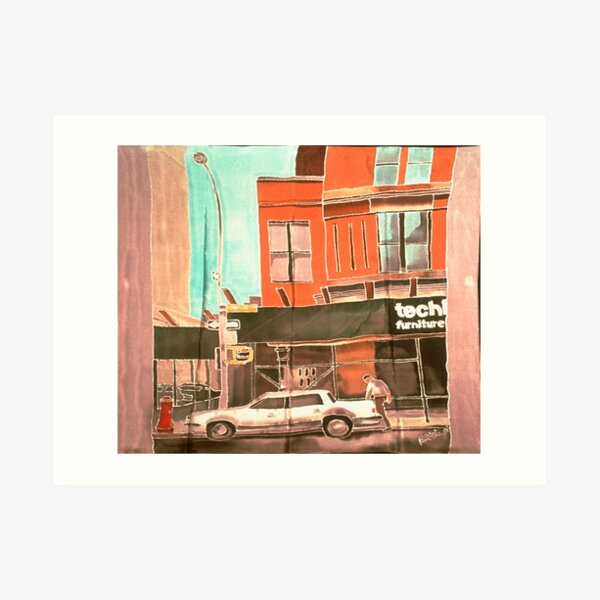 Franklin St Art Print