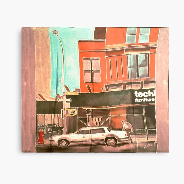 Franklin St Metal Print