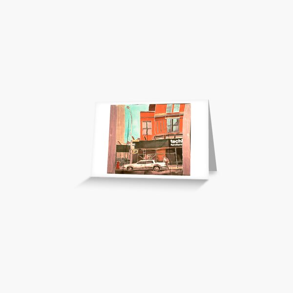 Franklin St Greeting Card