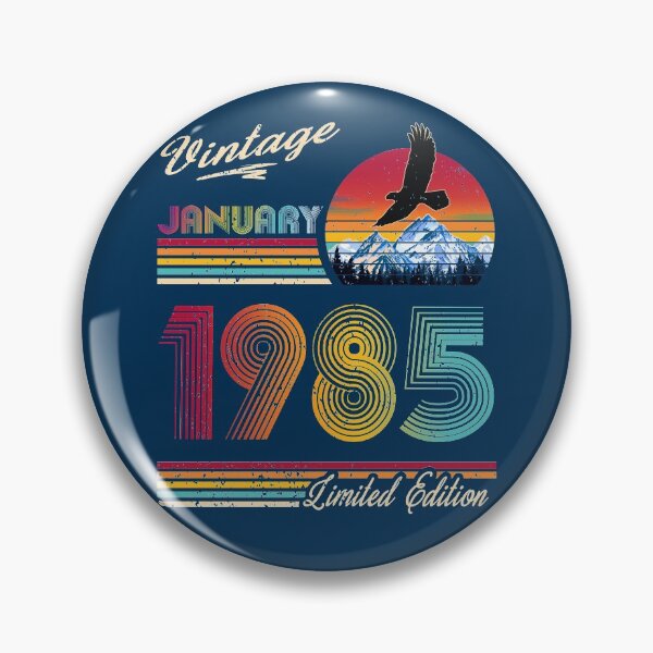 Artikelvorschau, Januar 1985 Geburtstag entworfen und verkauft von GreenSplash.