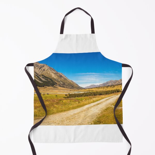 Item preview, A track in the upper Ahuriri River valley on a sunny summers day designed and sold by SnapTPhotograph.