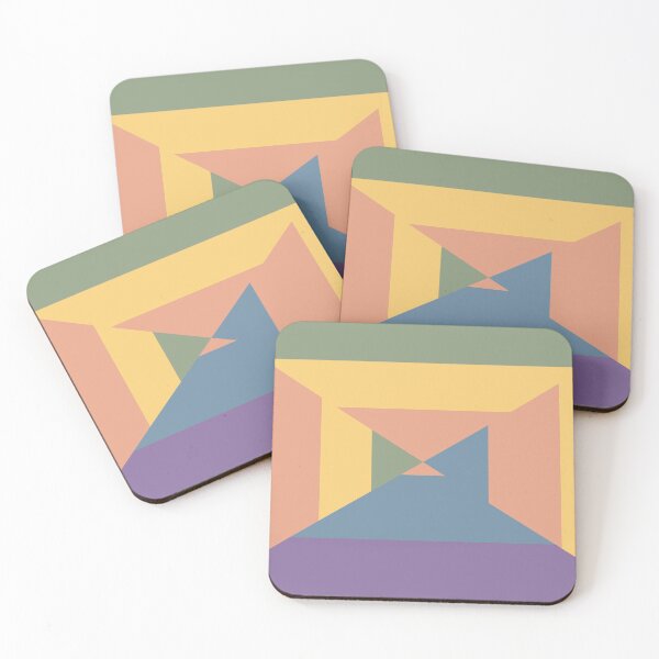 Item preview, Retro color stripes, 1910's retro colors designed and sold by Sasas Design.