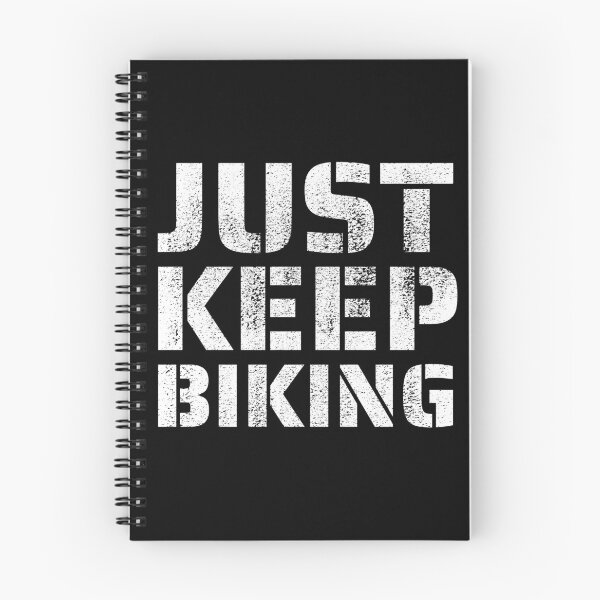 Item preview, Just Keep Biking designed and sold by BahiaStyle.