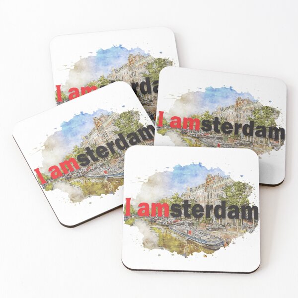 Item preview, Amsterdam skyline designed and sold by Spot Sweet.