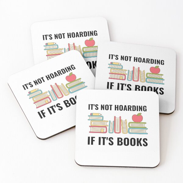 Item preview, It's Not Hoarding If It's Books designed and sold by momsnpops.