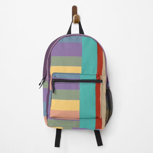 Item preview, Retro color stripes, 1910's retro colors designed and sold by Sasas Design.