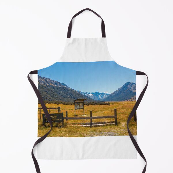 Item preview, The entrance to Ahuriri Conservation Park in Mackenzie basin, Canterbury, New Zealand designed and sold by SnapTPhotograph.