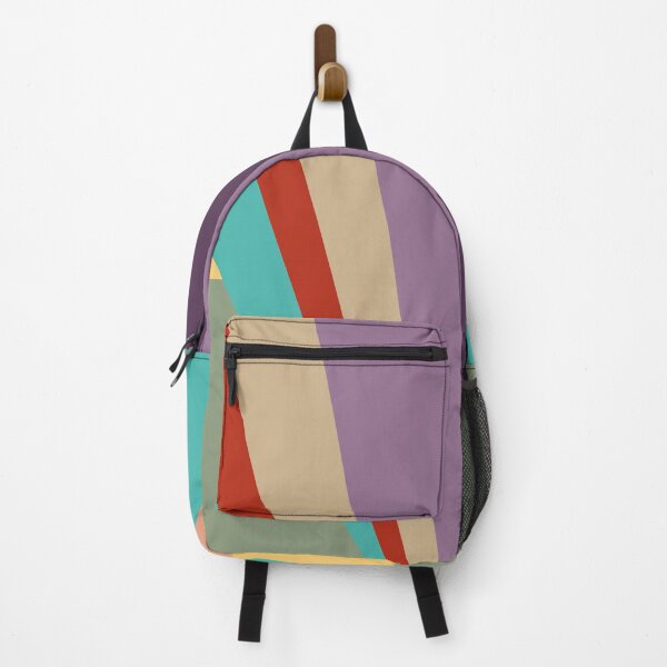 Item preview, Retro color stripes, 1910's retro colors designed and sold by Sasas Design.