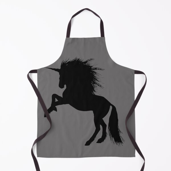 Item preview, Black Prancing Unicorn designed and sold by chark70.