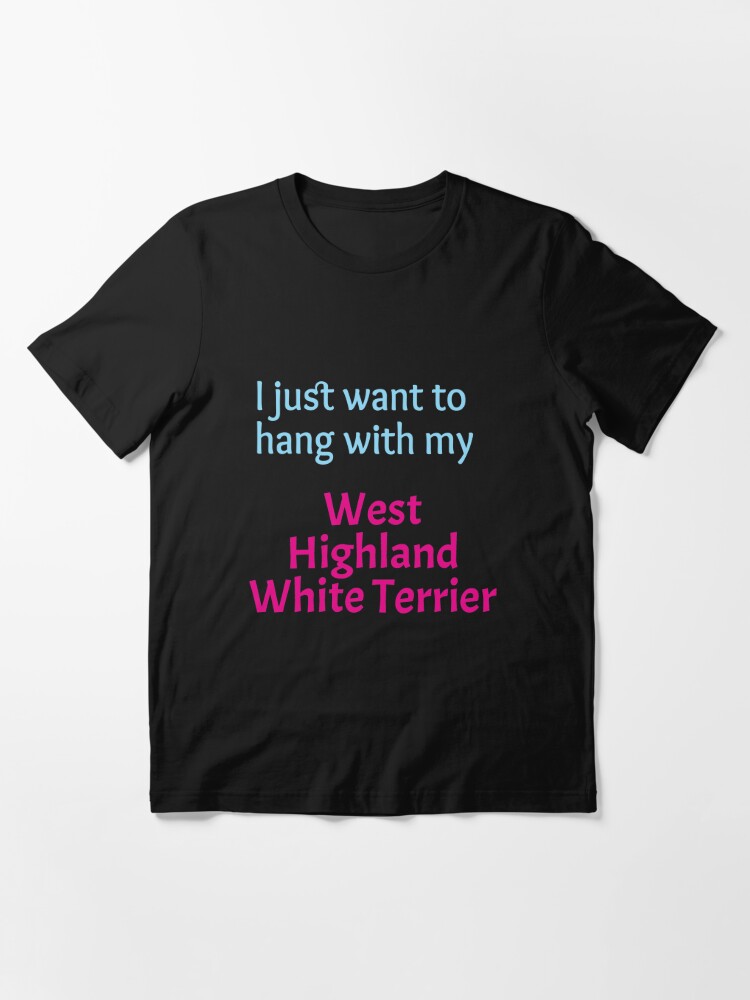 west highland terrier t shirts