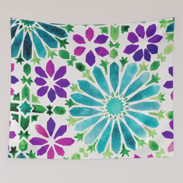 Artikelvorschau, Colorful moroccan Tiles entworfen und verkauft von Carolin Bentbib.