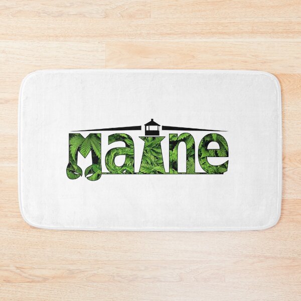 Item preview, Cannabis Maine Logo designed and sold by AnimalCreations.