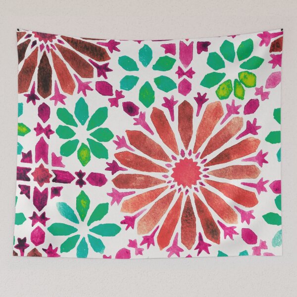 Artikelvorschau, Colorful moroccan Tiles entworfen und verkauft von Carolin Bentbib.