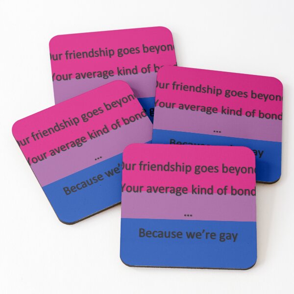 Item preview, DEH Edit: Because We're Gay - Bi Edit designed and sold by ImogenSmiley.