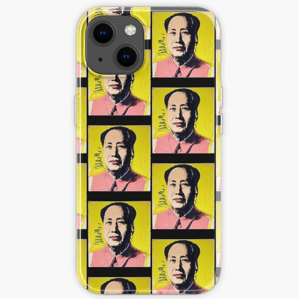 Mao Zedong Andy Warhol Pop Art Artist Portrait Seamless Wallpaper Iphone Case By Ibljutiy Redbubble