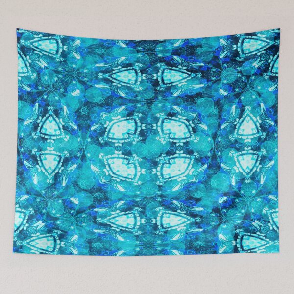Item preview, Pebble Pattern In Blue and White   designed and sold by Lynn  Marie Sharp.