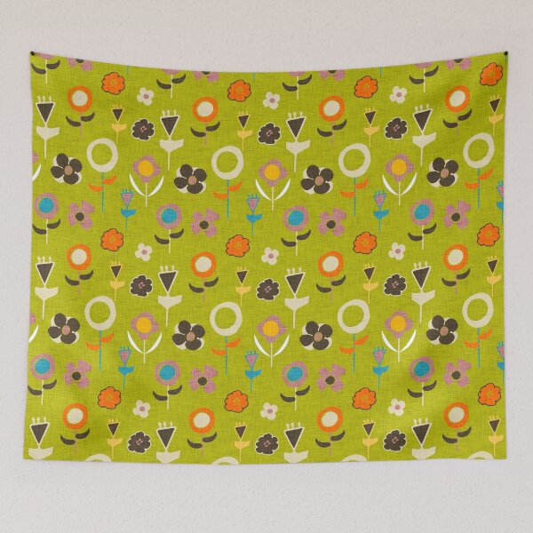 Item preview, new floral green designed and sold by susycosta.