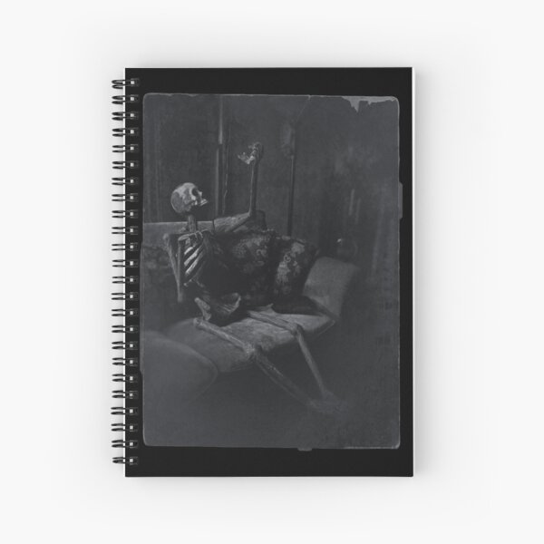 Speak No Relaxes Spiral Notebook