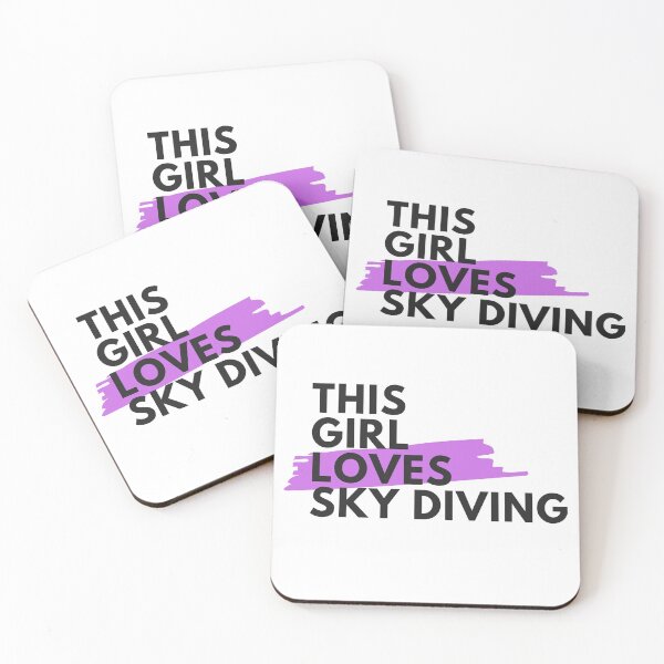 Item preview, This girl loves sky diving designed and sold by TheGreenGoat.