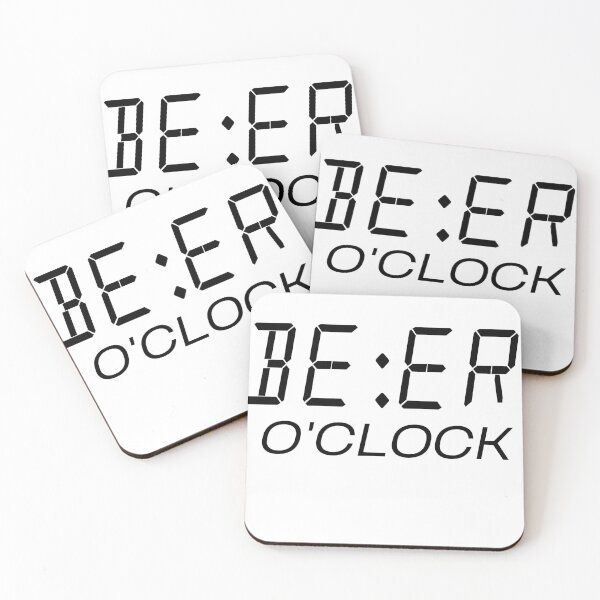 Item preview, Beer O'CLOCK  | Funny Birthday Gift Present | Beer Lover  | Funny Drinking  | Beer Humor designed and sold by niceb00y.