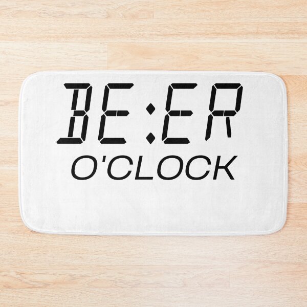 Item preview, Beer O'CLOCK  | Funny Birthday Gift Present | Beer Lover  | Funny Drinking  | Beer Humor designed and sold by niceb00y.