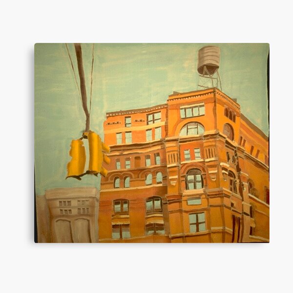 Franklin St. Traffic Light Canvas Print