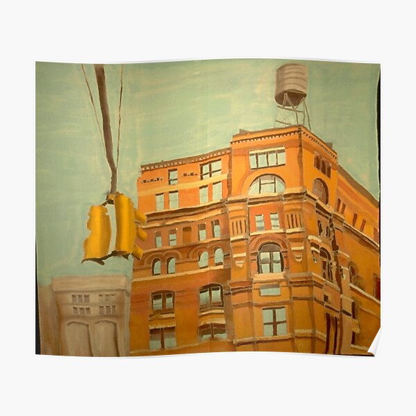 Franklin St. Traffic Light Poster