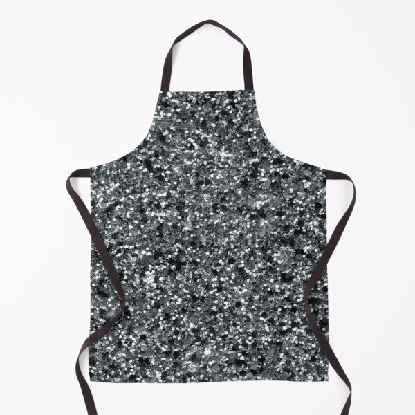 Item preview, Black and White Glitter Glamour Print Pattern designed and sold by ClaudiaFlores.