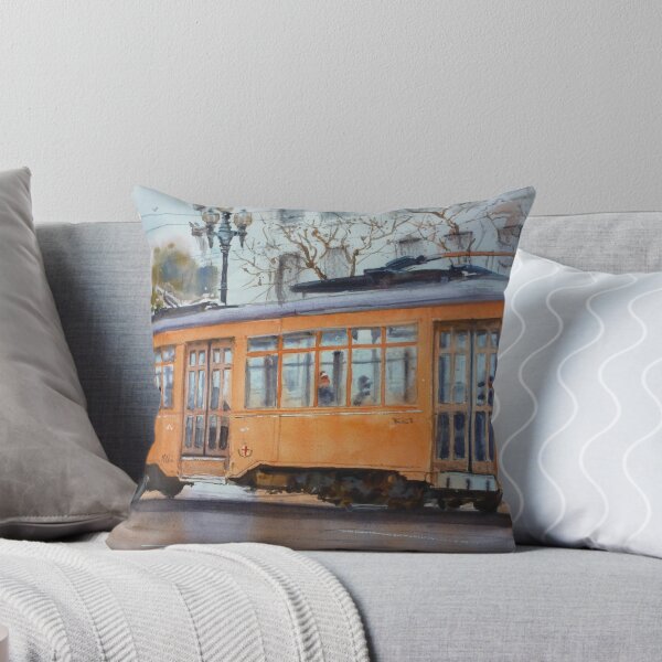 Item preview, Orange Streetcar, San Francisco designed and sold by jadlart.