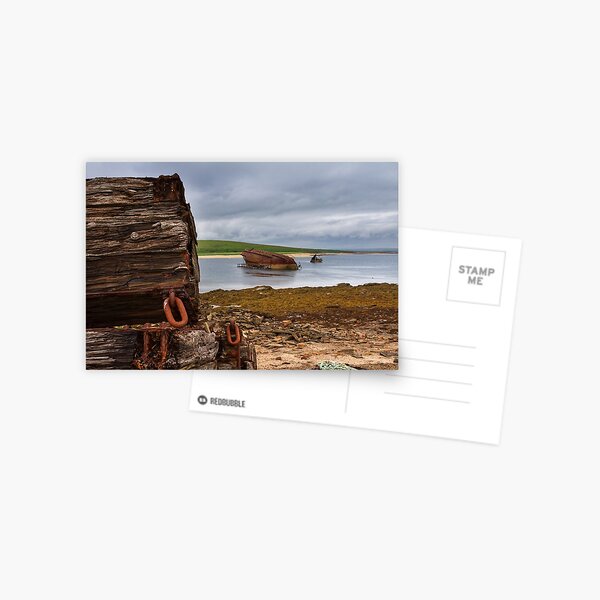 Item preview, Scapa Flow Churchill Barriers Orkney Isles Scotland designed and sold by PhotosEcosse.