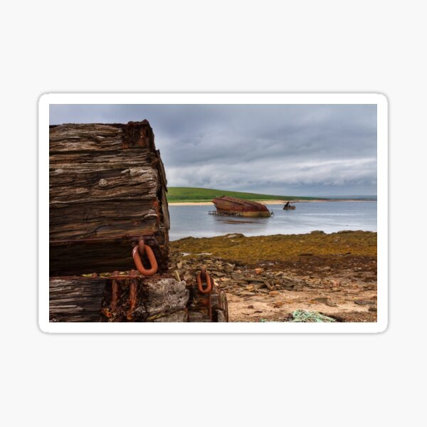 Item preview, Scapa Flow Churchill Barriers Orkney Isles Scotland designed and sold by PhotosEcosse.