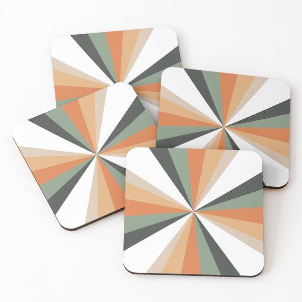 Item preview, Retro color stripes, 1910's retro colors designed and sold by Sasas Design.