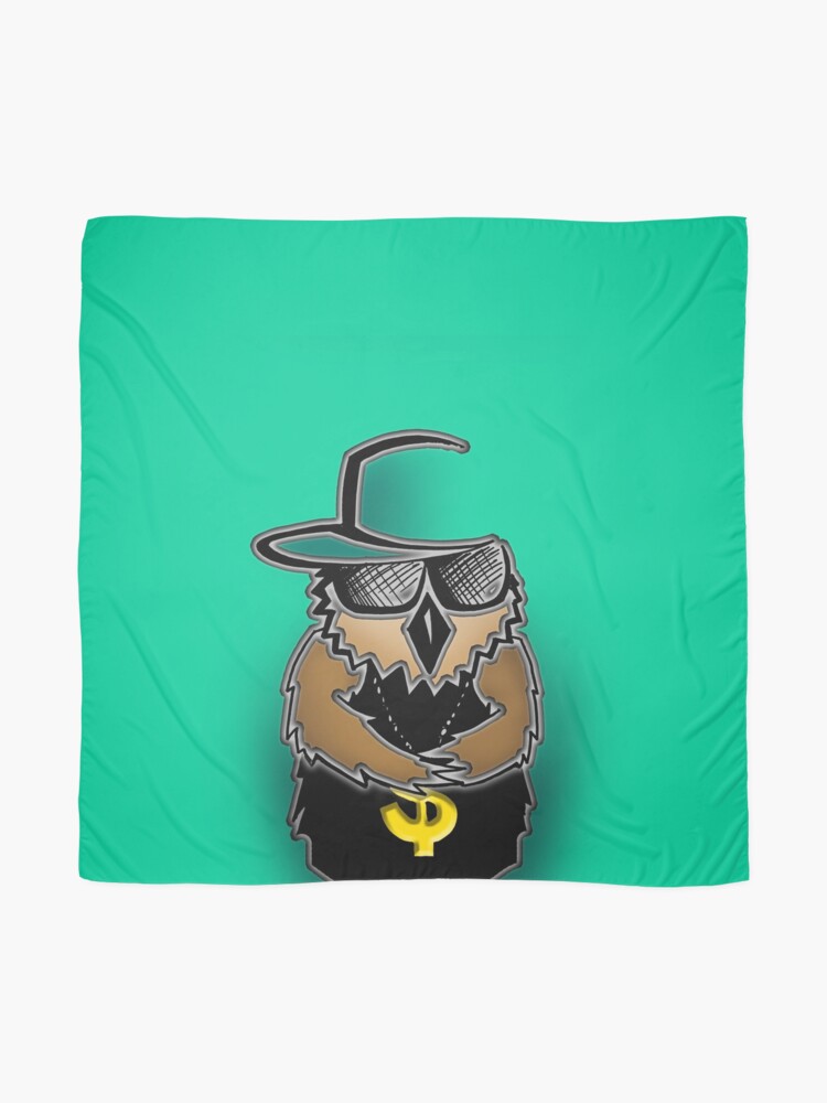 "Gangster Owl" Scarf for Sale by jengab Redbubble