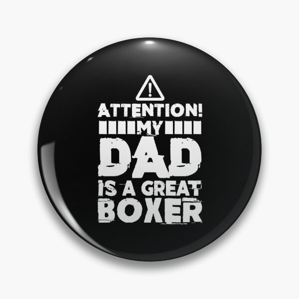 Item preview, My dad's a good boxer watching out designed and sold by Nessshirts.
