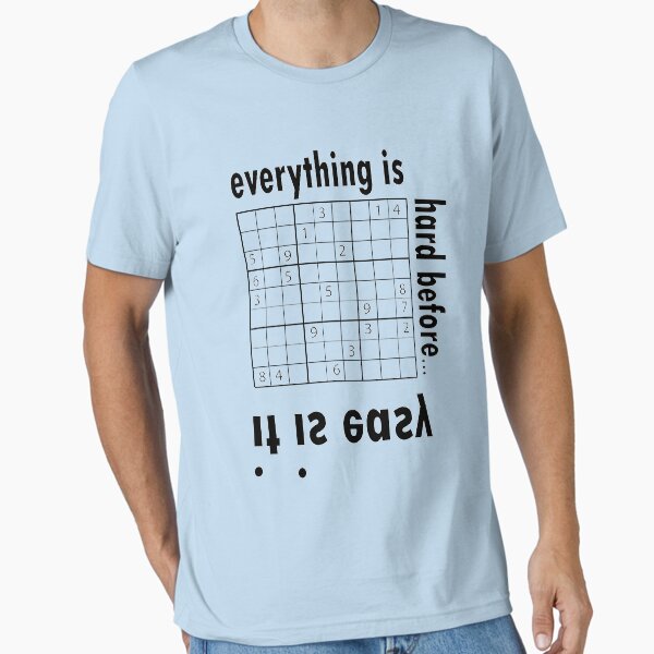 Item preview, Every thing is hard before It is eawy ,Sudoku designed and sold by olafekry.