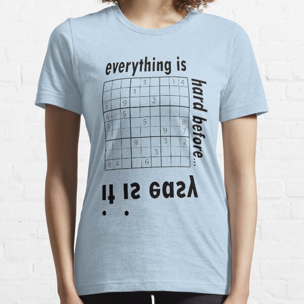 Item preview, Every thing is hard before It is eawy ,Sudoku designed and sold by olafekry.