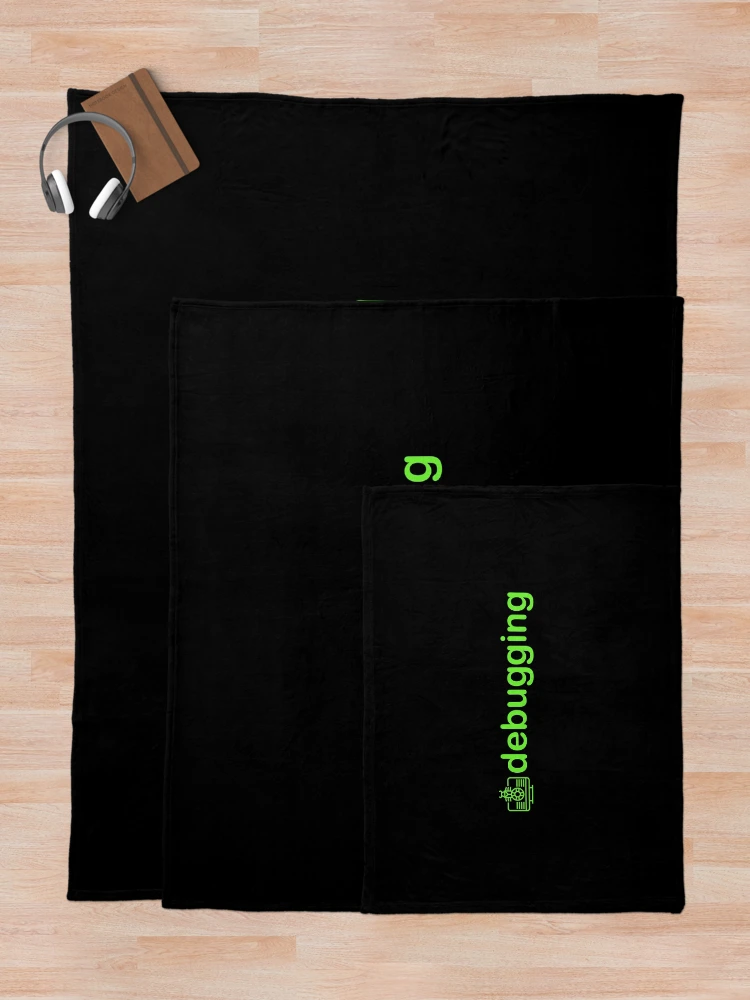 Thumbnail 5 of 6, Throw Blanket, debugging designed and sold by AwesomeProject.