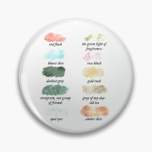 Item preview, evermore folklore by color album designed and sold by TheLastMayDay.