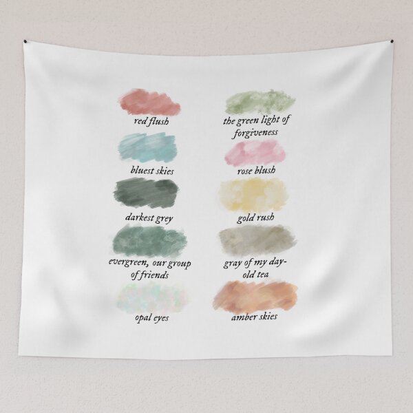 Item preview, evermore folklore by color album designed and sold by TheLastMayDay.