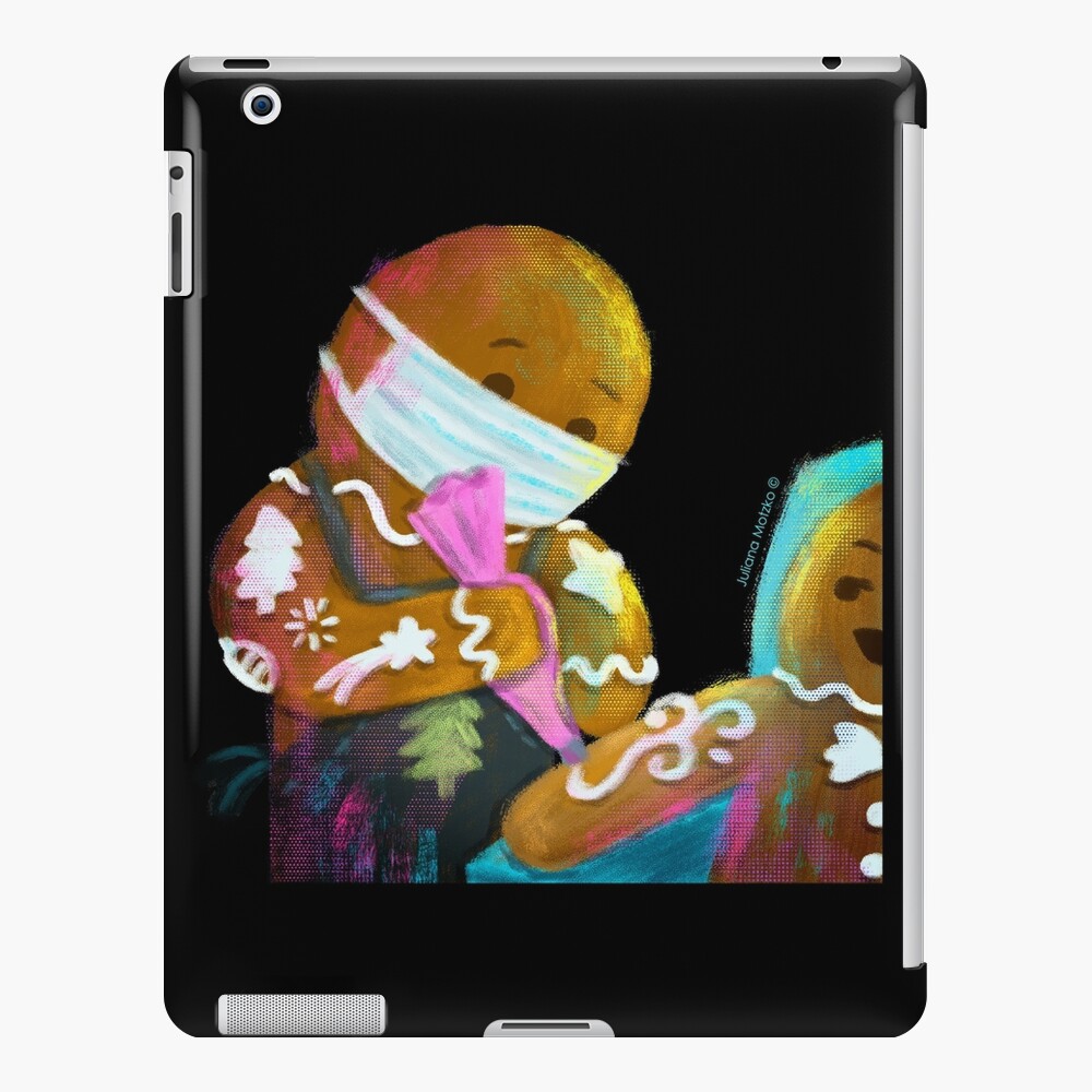 Gingerbread Tattoer iPad Case & Skin
