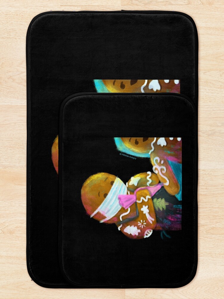 Alternate view of Gingerbread Tattoer Bath Mat