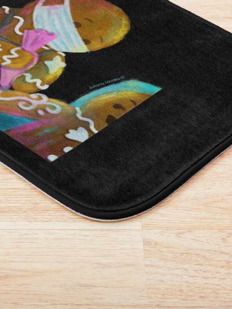 Alternate view of Gingerbread Tattoer Bath Mat