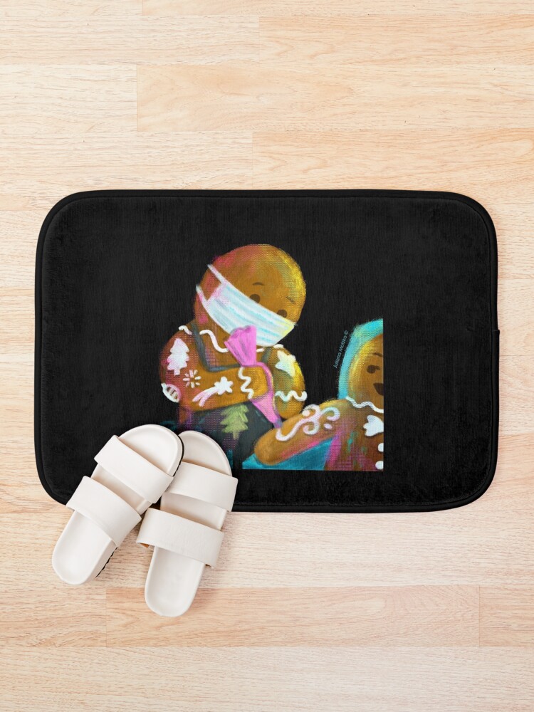 Alternate view of Gingerbread Tattoer Bath Mat