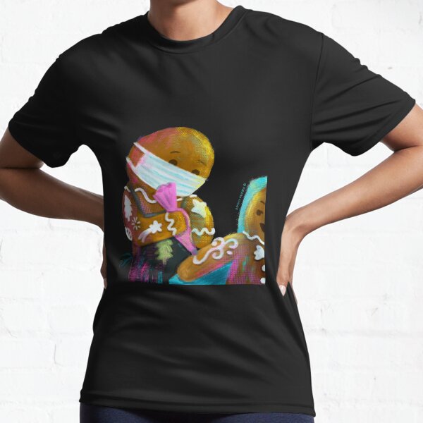 Gingerbread Tattoer Active T-Shirt